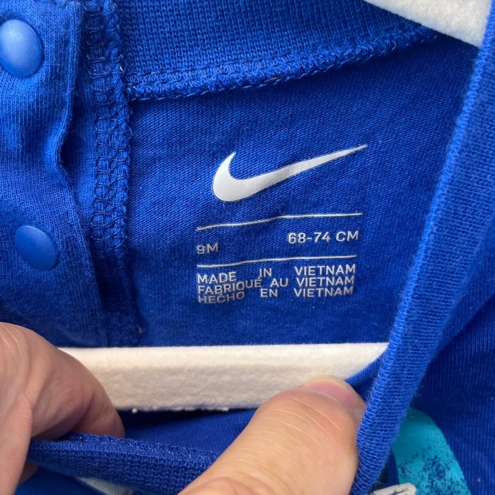 Nike‎ Kids Blue Soccer shorts romper with Pocket